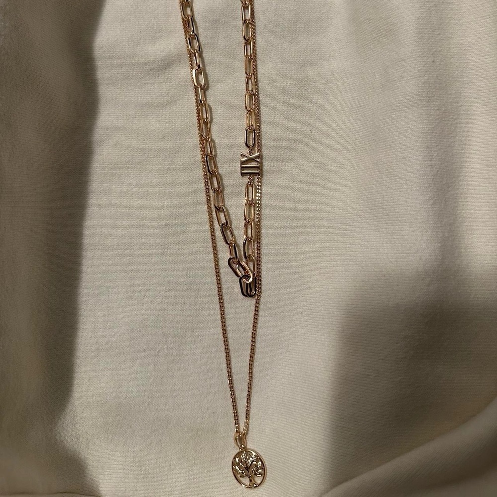 brand new double layered necklace.
